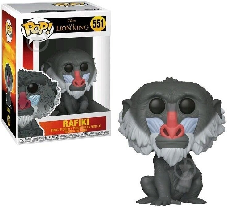 Фигурка Funko POP Vinyl Disney The Lion King (LA) Rafiki 38547 (FUN2198) - фото 3