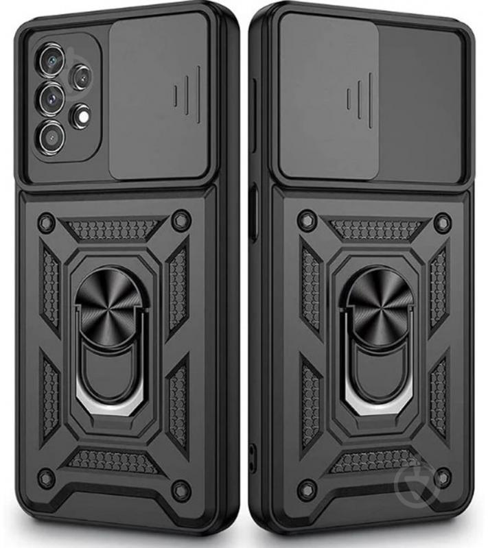 Чохол-накладка BeCover Military для Samsung Galaxy A23 SM-A235 Black (707373) - фото 1