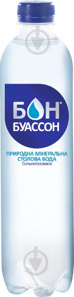 Вода Бон Буассон сильногазована лікувально-столова 0,5 л - фото 1