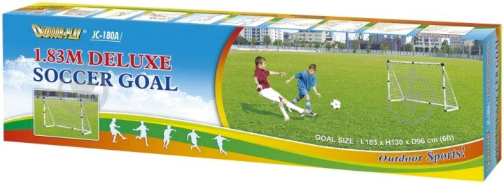 Ворота Outdoor-Play футбольні Outdoor-Play JC-180A білий - фото 2