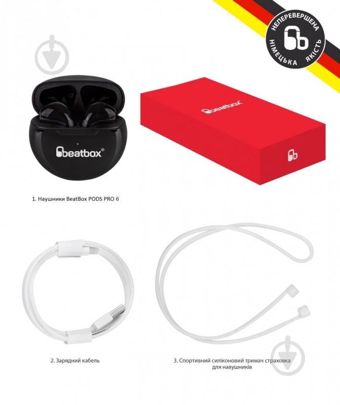Наушники BeatBox black (bbppro6b) - фото 6 Наушники BeatBox black (bbppro6b) - фото 6