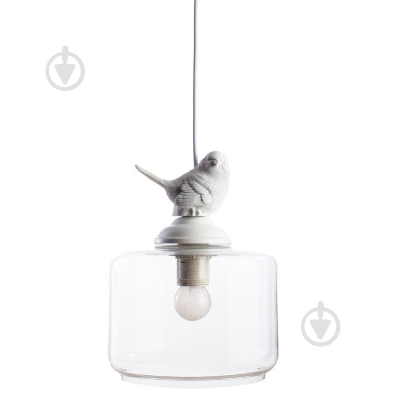 Світильник підвісний Arte Lamp Frescura 1x40 Вт E27 біле скло A8029SP-1WH - фото 1