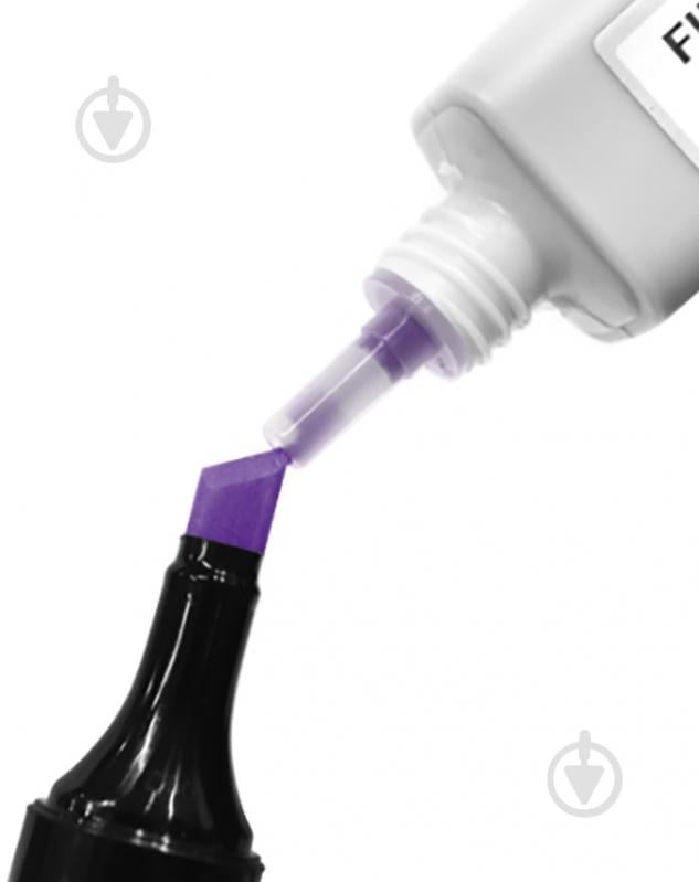 Заправка для маркера Refill Ink насичений фіолетовий EF900-195 FINECOLOUR 1 шт. - фото 2