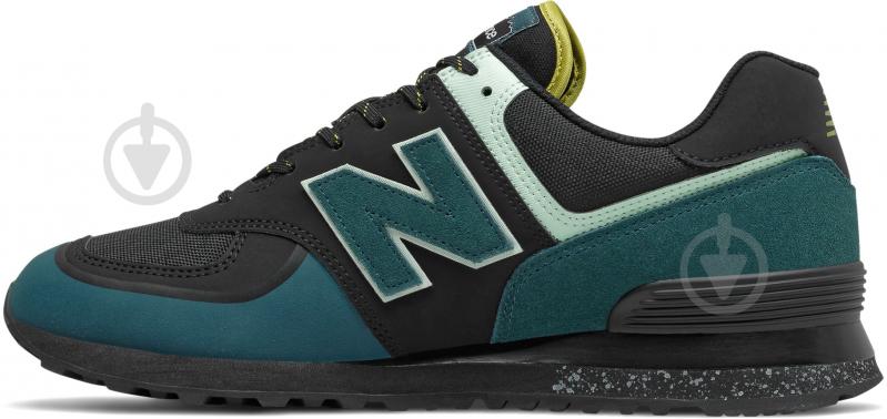 Кроссовки мужские New Balance 574 U574TX2 р.43 черные - фото 2