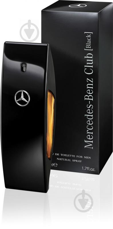 Туалетная вода Mercedes-Benz Club Black 50 мл - фото 1