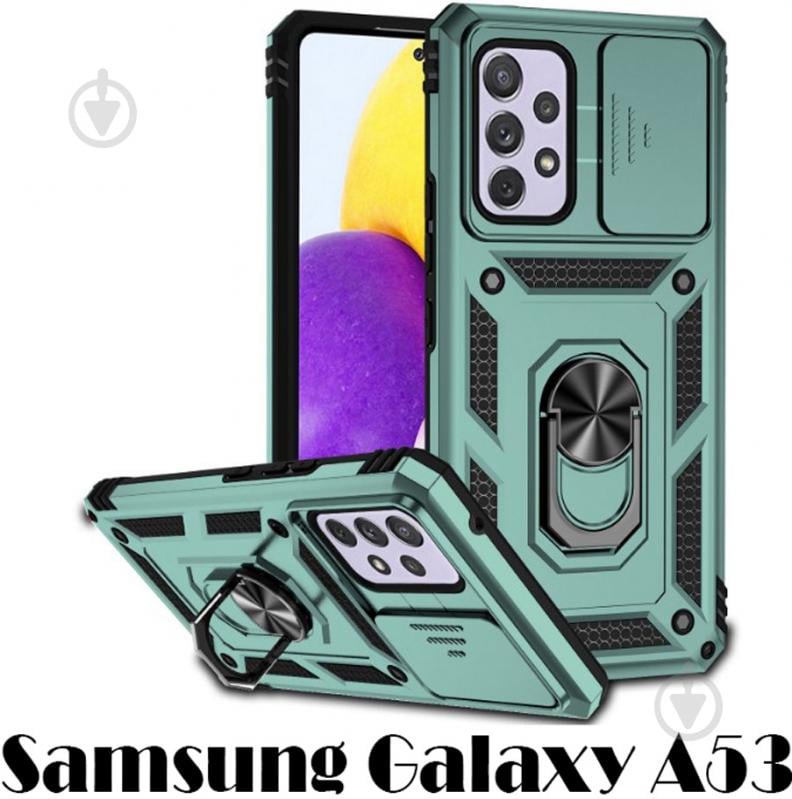 Чехол-накладка BeCover Military для Samsung Galaxy A53 SM-A536 Dark Green (707380) - фото 2