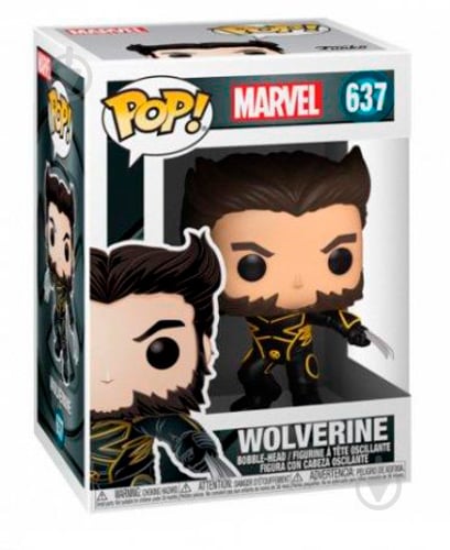 Фігурка Funko POP! Bobble: Marvel: X-Men 20th: Wolverine In Jacket 49282 (FUN2549866) - фото 5