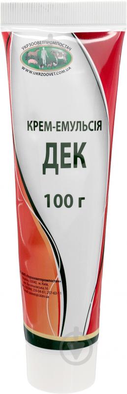 Крем-эмульсия Укрзооветпромпостач ДЕК 100 г - фото 1