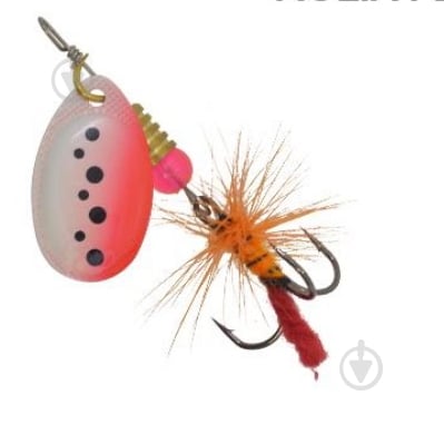 Блесна-вертушка Fishing ROI 6 г Aglia Fly 038 fluo pink - фото 1