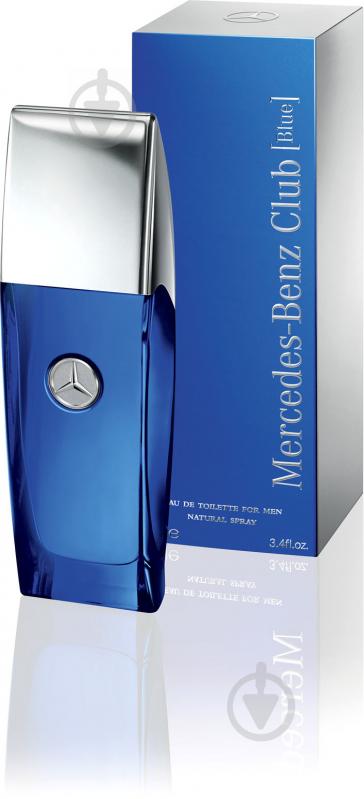 Туалетна вода Mercedes-Benz Club Blue 100 мл - фото 1