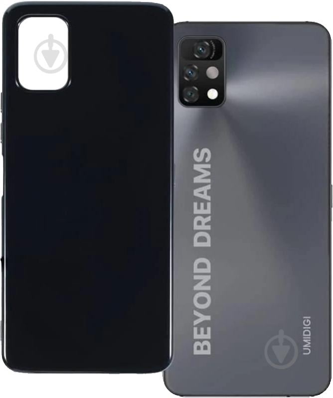 Накладка на корпус BeCover для Umidigi A11 Pro Max Black (707642) - фото 1