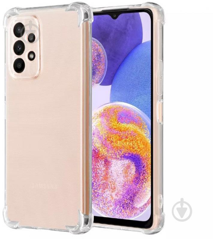 Чехол-накладка BeCover Anti-Shock для Samsung Galaxy A23 SM-A235 Clear (707566) - фото 1