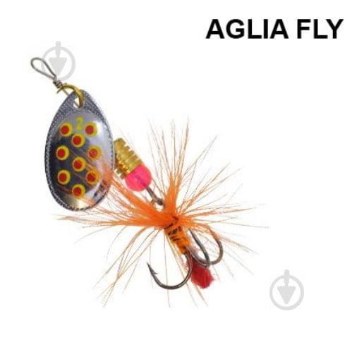 Блесна-вертушка Fishing ROI 9 г Aglia Fly 32 silver - фото 1