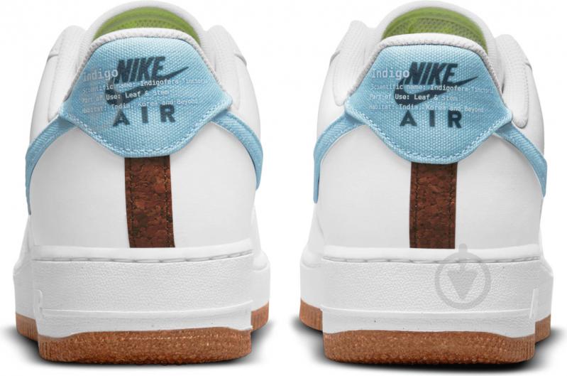 Кросівки чоловічі демісезонні Nike Air Force 1 '07 LV8 CZ0338-100 р.42 білі - фото 3