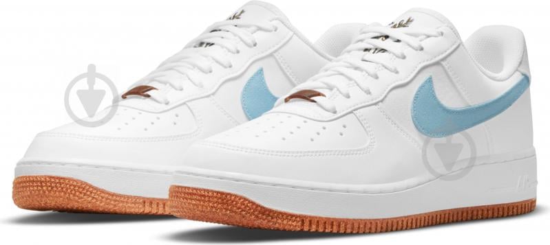 Кросівки чоловічі демісезонні Nike Air Force 1 '07 LV8 CZ0338-100 р.42 білі - фото 4