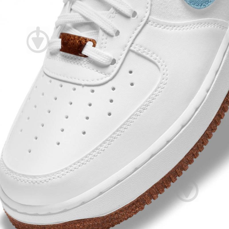 Кросівки чоловічі демісезонні Nike Air Force 1 '07 LV8 CZ0338-100 р.42 білі - фото 9