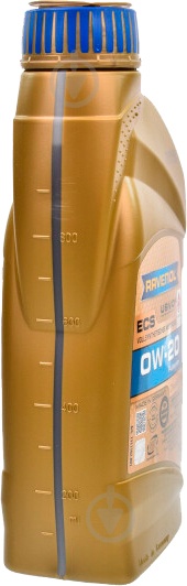 Моторне мастило RAVENOL RAV ECS 0W-20 1 л (RAV ECS SAE 0W20 1L) - фото 2