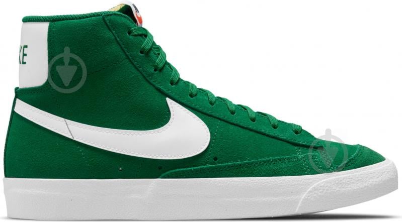 Кроссовки мужские зимние Nike Blazer Mid '77 CI1172-301 р.46 зеленые - фото 1