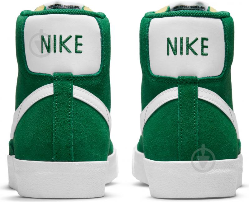 Кроссовки мужские зимние Nike Blazer Mid '77 CI1172-301 р.46 зеленые - фото 3