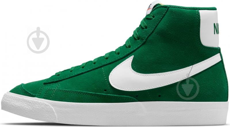 Кроссовки мужские зимние Nike Blazer Mid '77 CI1172-301 р.46 зеленые - фото 6