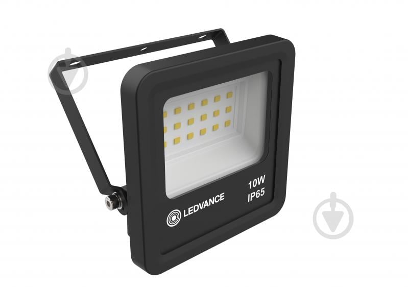 Прожектор светодиодный Ledvance 6500K 10 Вт IP65 черный FL ECO G2 10W - фото 1