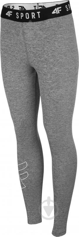 Лосины 4F NOSH4-SPDF001-25M NOSH4-SPDF001-25M р.S серый - фото 1