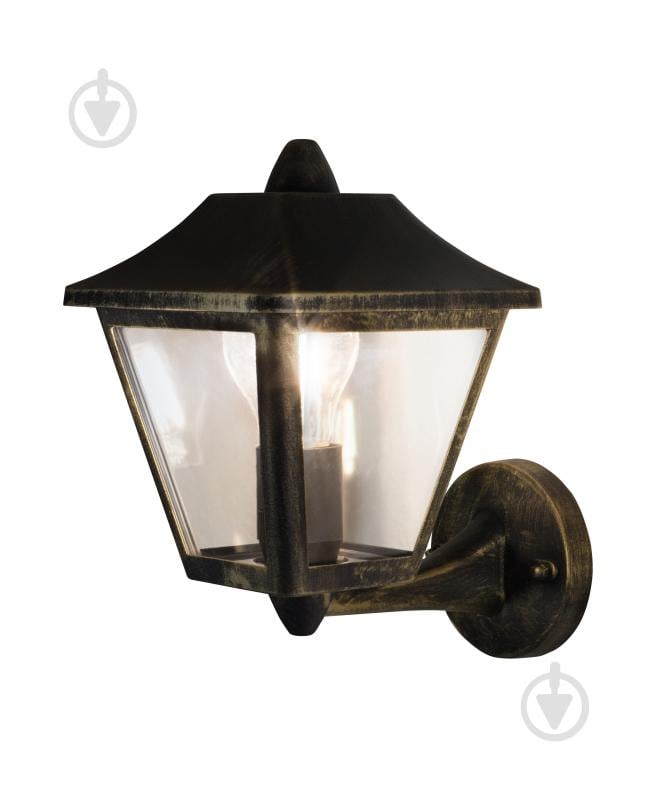 Светильник уличный настенный Ledvance/Osram E27 IP44 бронзовый Endura Classic UP Gold - фото 2