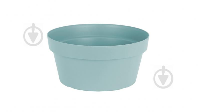 Горщик пластиковий Artevasi Capri bowl круглий 7,7 л бірюзовий - фото 1