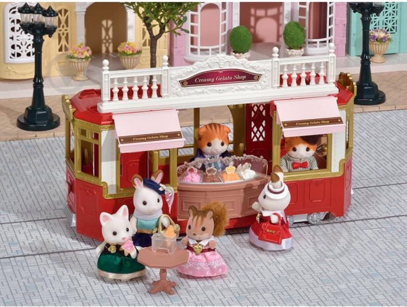 Игровой набор Sylvanian Families трамвай - фото 3