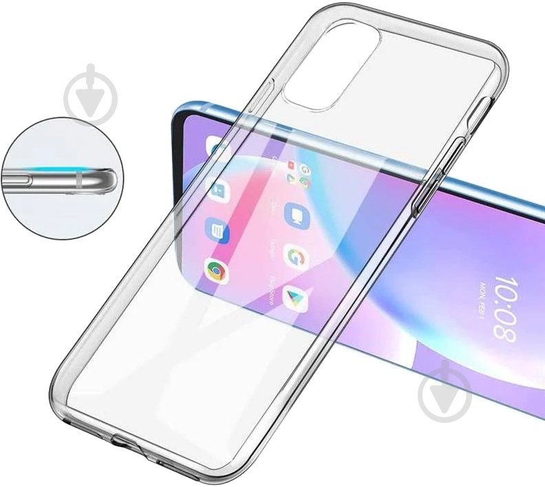 Накладка на корпус BeCover для Umidigi A11 Pro Max Transparancy (707643) - фото 4