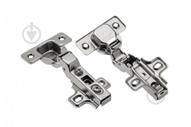 Петля полунакладная GTV 100° Clip-On без доводчика упаковка 200 шт ZP-CONL08-BE - фото 1