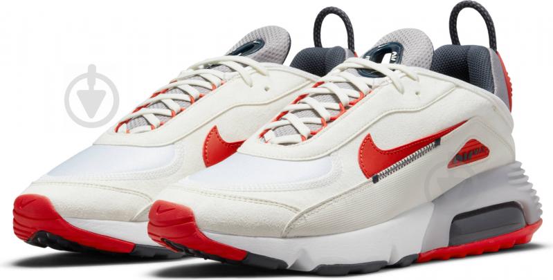 Кросівки чоловічі зимові Nike Air Max 2090 DH7708-100 р.40 біло-червоні - фото 4