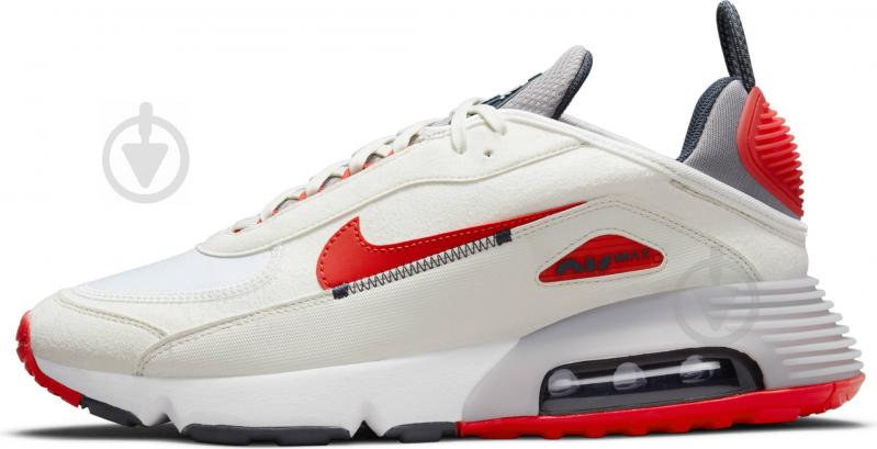 Кросівки чоловічі зимові Nike Air Max 2090 DH7708-100 р.40 біло-червоні - фото 7