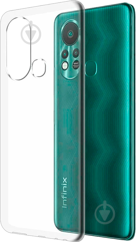 Накладка на корпус BeCover для Infinix Hot 11S (X6812) Transparancy (707637) - фото 2