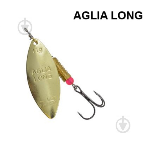 Блешня-обертова Fishing ROI 8 г Aglia Long N 002 bronze - фото 1