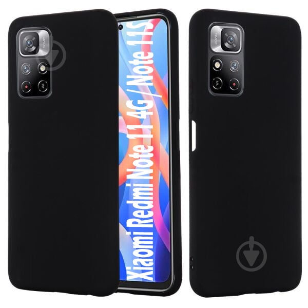 Чохол BeCover Black (707634) для Xiaomi Redmi Note 11 4G - фото 1