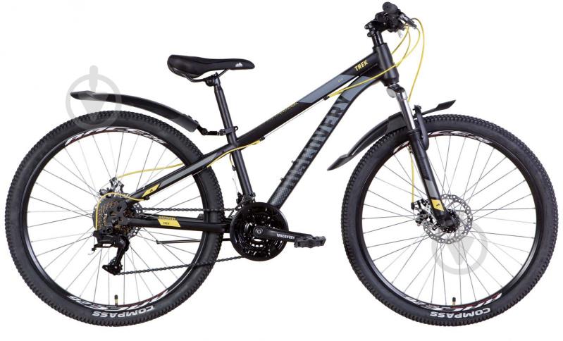 Велосипед Discovery 26" 15"(38 см) TREK OPS-DIS-26-478 чорно-жовтий - фото 1