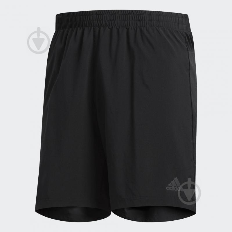 Шорти Adidas RUN IT SHORT M DQ2544 р. S чорний - фото 1