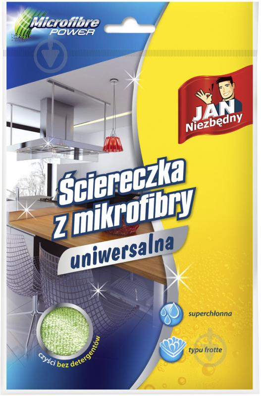 Серветка універсальна Jan Niezbedny 36х38 см 1 шт./уп. жовті - фото 1