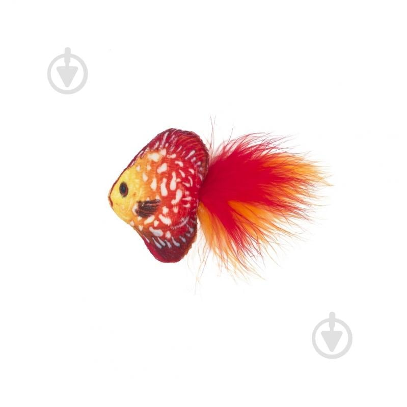 Іграшка для котів AnimAll Рибка з дзвіночком і ароматом м'яти 11 см червоний (184503) - фото 1 Іграшка для котів AnimAll Рибка з дзвіночком і ароматом м'яти 11 см червоний (184503) - фото 1