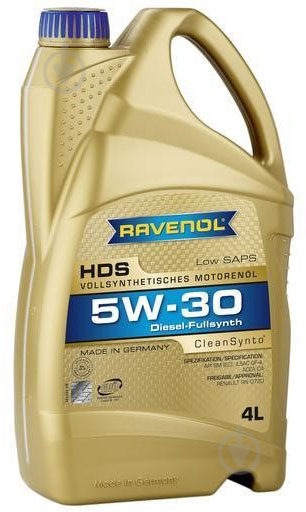 Моторное масло RAVENOL DXG 5W-30 5 л (RAV DXG SAE 5W30 5L) - фото 1