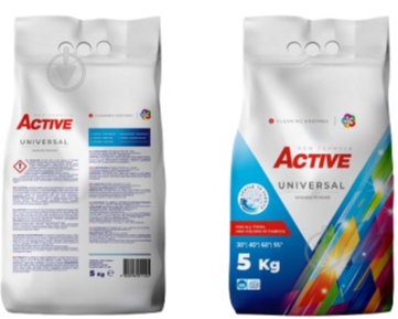 Порошок для машинной и ручной стирки ACTIVE chemistry Universal 5 кг - фото 1