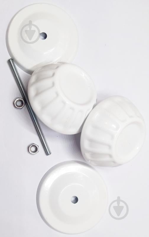 Ручка-стяжка Зефир белый - фото 1