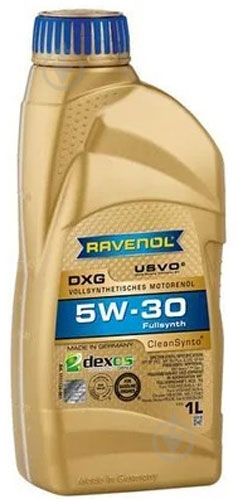 Моторне мастило RAVENOL DXG 5W-30 1 л (RAV DXG SAE 5W30 1L) - фото 1