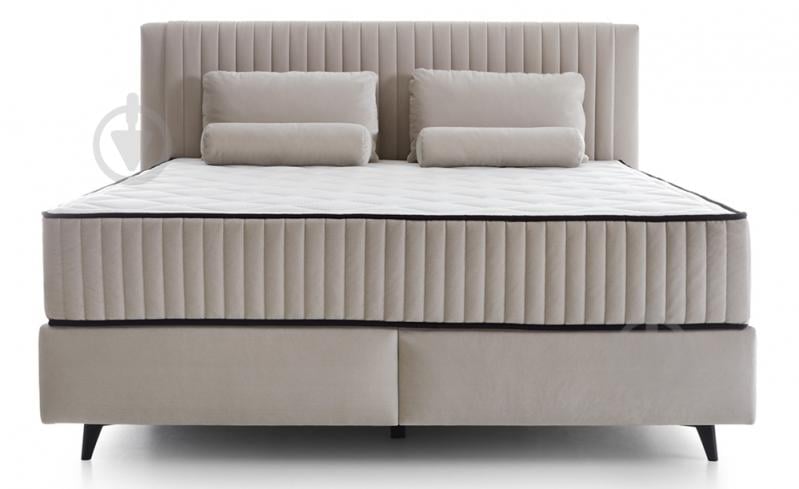 Ліжко Центр Меблів DREAM тканина AMON 17 160x200 см бежевий - фото 1 Ліжко Центр Меблів DREAM тканина AMON 17 160x200 см бежевий - фото 1