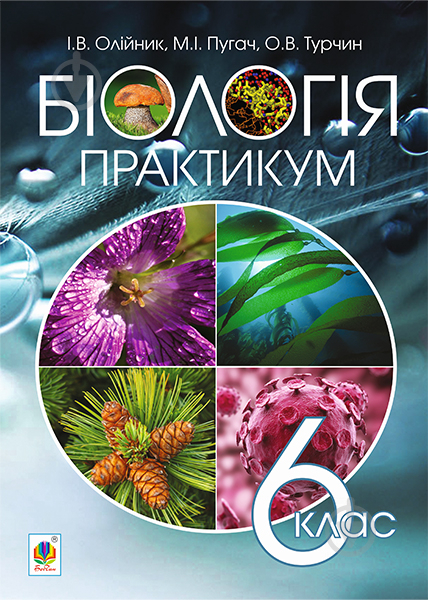 Книга Микола Іванович Пугач «Біологія. Практикум : 6 клас» 978-966-10-4196-6 - фото 1