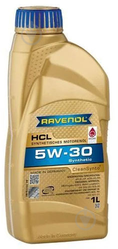 Моторное масло RAVENOL HCL 5W-30 1 л (RAV HCL SAE 5W30 1L) - фото 1