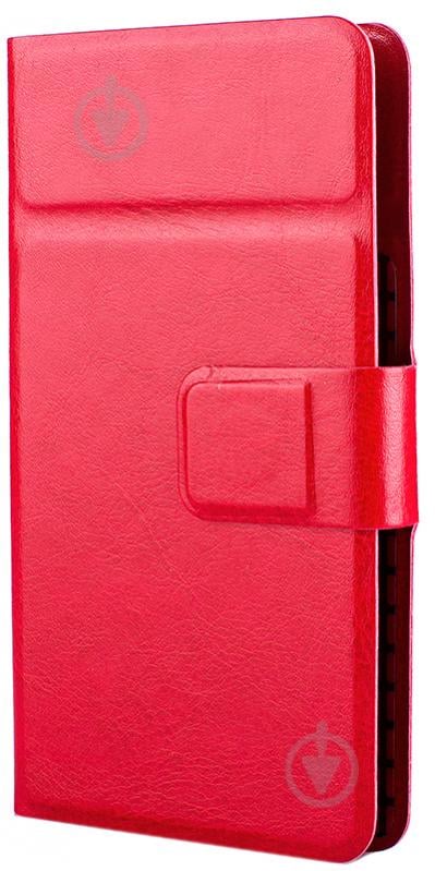 Универсальный чехол Vellini Smart Book для 4,8-5,2” red (215395) - фото 1