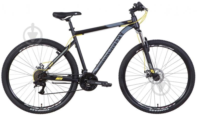 Велосипед Discovery 29" 19"(48 см) TREK OPS-DIS-29-125 черно-желтый - фото 1