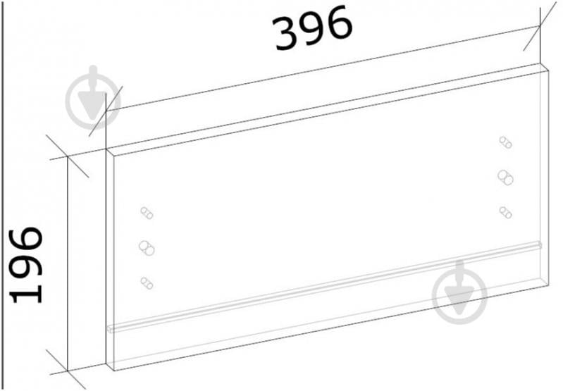 Дверь к шкафу Грейд ФЛЕКС ДСП 196х396х16 ммдуб артизан - фото 2